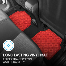 BDK non-slip backing detail showing grip that prevents mat shifting