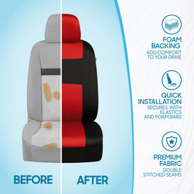 BDK seat in use from driver perspective showing comfort and airflow benefit