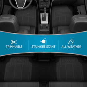 BDK rear mat full view illustrating compact size and fit