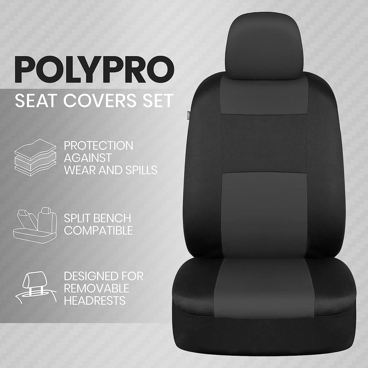 BDK close-up texture of PolyPro fabric illustrating breathable durability and comfort
