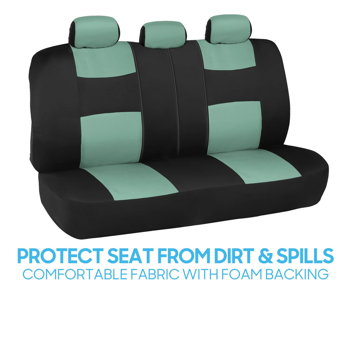 BDK seat cover side profile fit showing secure anchoring and contour
