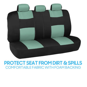 BDK seat cover side profile fit showing secure anchoring and contour