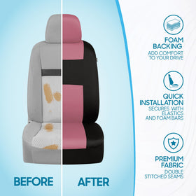 BDK seat covers in-car lifestyle shot showing a refreshed interior vibe