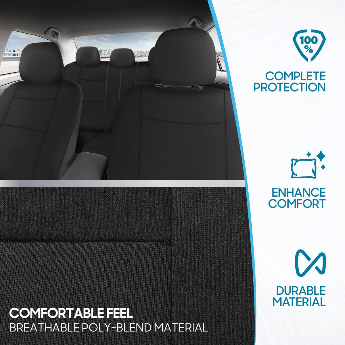 BDK seat stitching detail showing refined seams and durable design