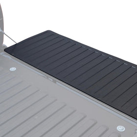 BDK on worksite tailgate illustrating heavy-duty protection during loading