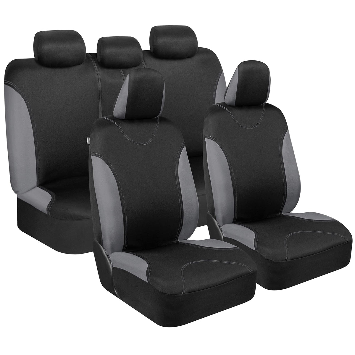 BDK front seat cover installed showing neat fit and protection