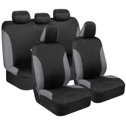 BDK front seat cover installed showing neat fit and protection