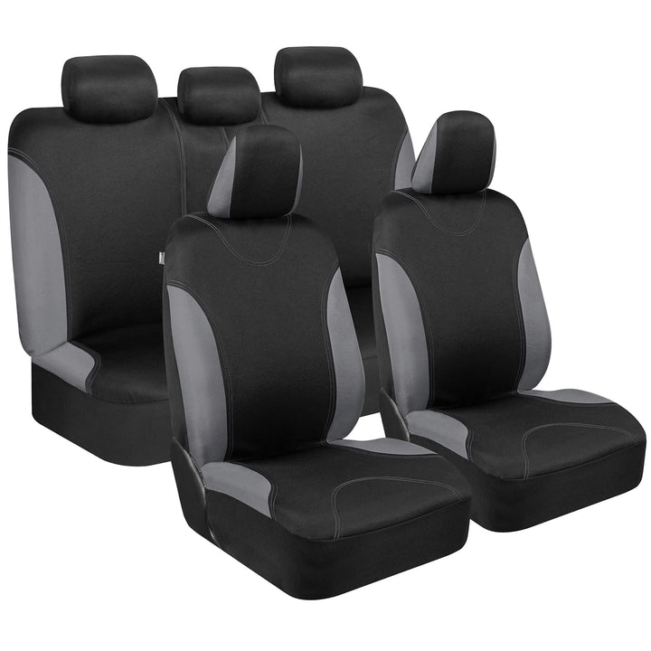 BDK front seat cover installed showing neat fit and protection