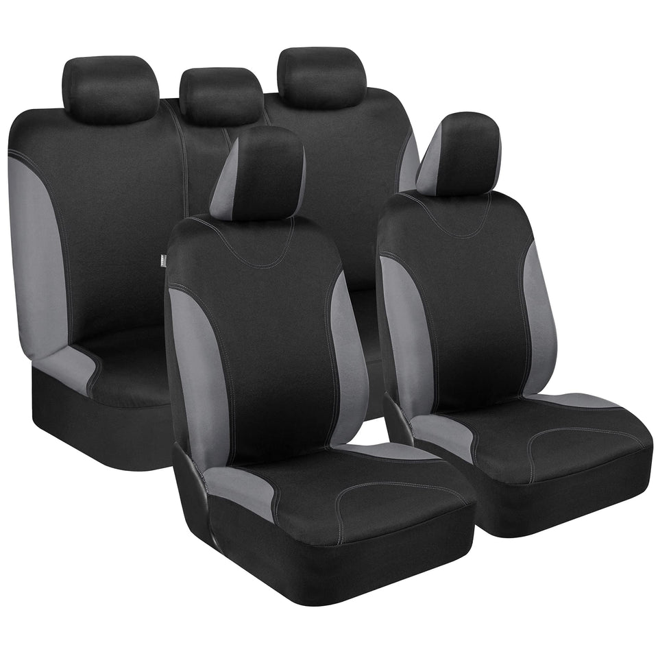 BDK front seat cover installed showing neat fit and protection