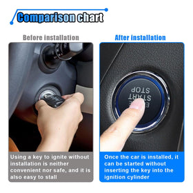 BDZMC next to keyfob for size comparison showing compact design and space-saving benefit