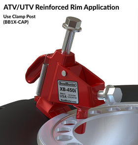 BeadBuster label and warranty plate highlighting 3 year warranty benefit