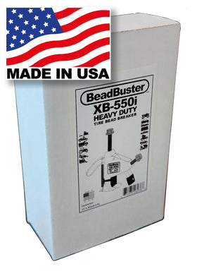 BeadBuster XB-550i ram close-up highlighting hardened steel durability