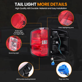BeamTrack installed at night showing brighter rear visibility and safety