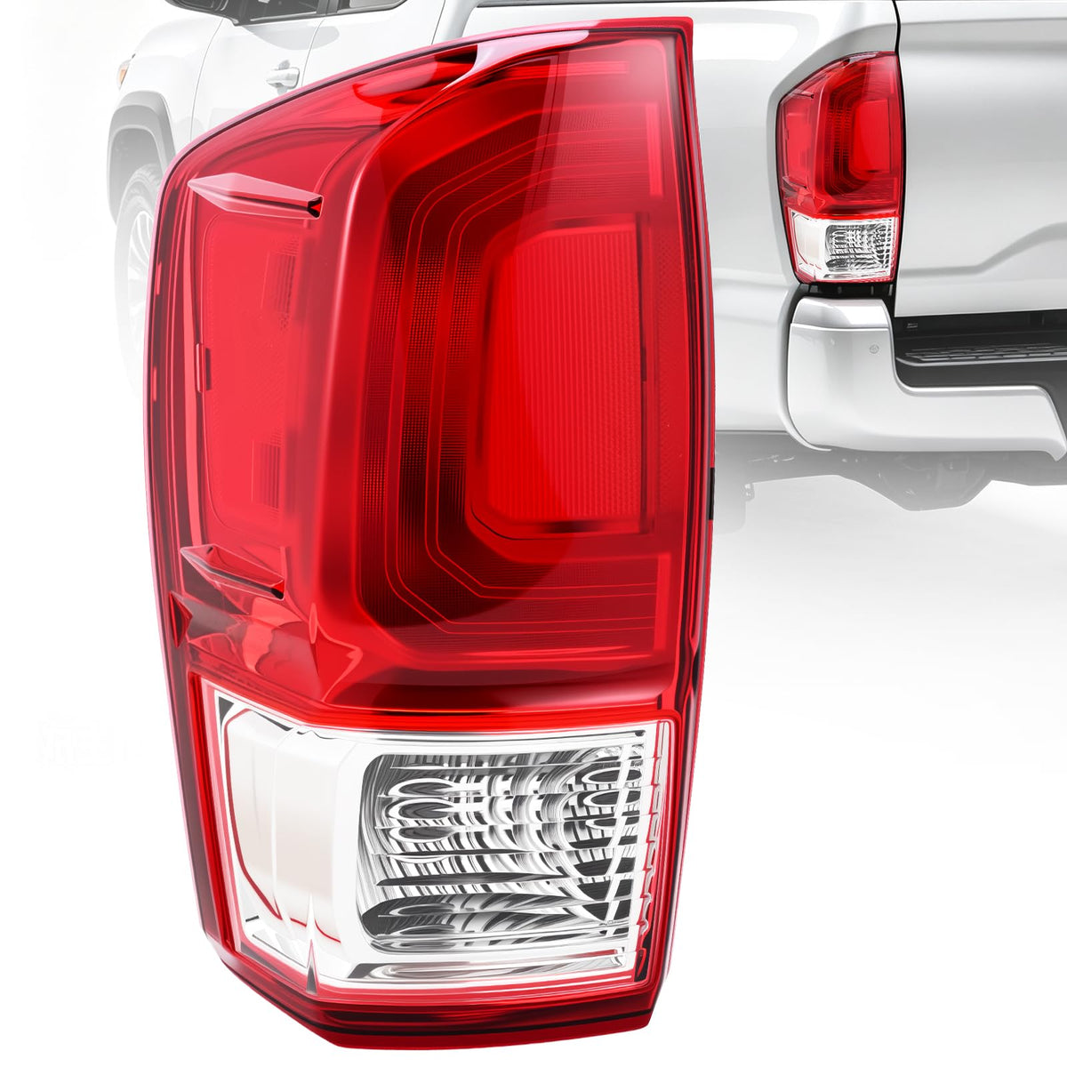 BeamTrack front view of tail light showing full-fit replacement and clean design