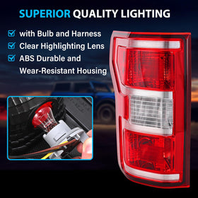 BeamTrack tail light installed on Ford F-150 demonstrating correct fit and finish