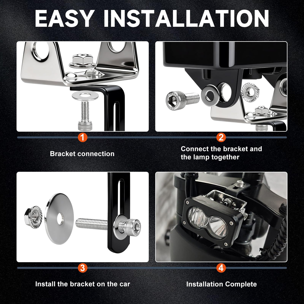 BEAROLNE installed on Ridstar bike showing upgraded night-riding confidence