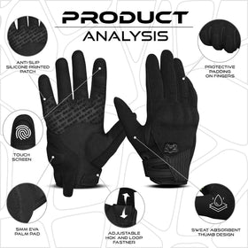 BEAST RAGE palm close-up with non-slip padding for secure grip