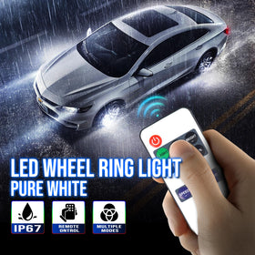 Beatto mounted on truck wheel in use improving nighttime visibility benefit