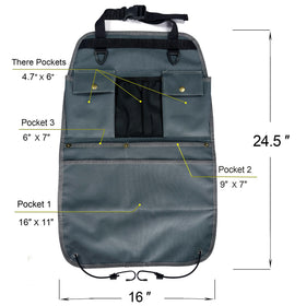 BEATUNEE close-up of 900D fabric and reinforced stitching for durability