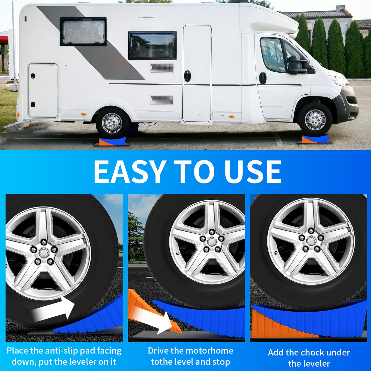 BEBOBLY anti-slip mat texture adding extra stability on uneven ground