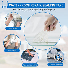 BEBOBLY applied to RV roof seam showing weatherproof seal benefit