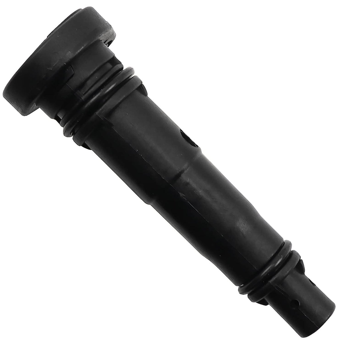 Beck/Arnley PCV valve next to ruler showing compact size and correct dimensions