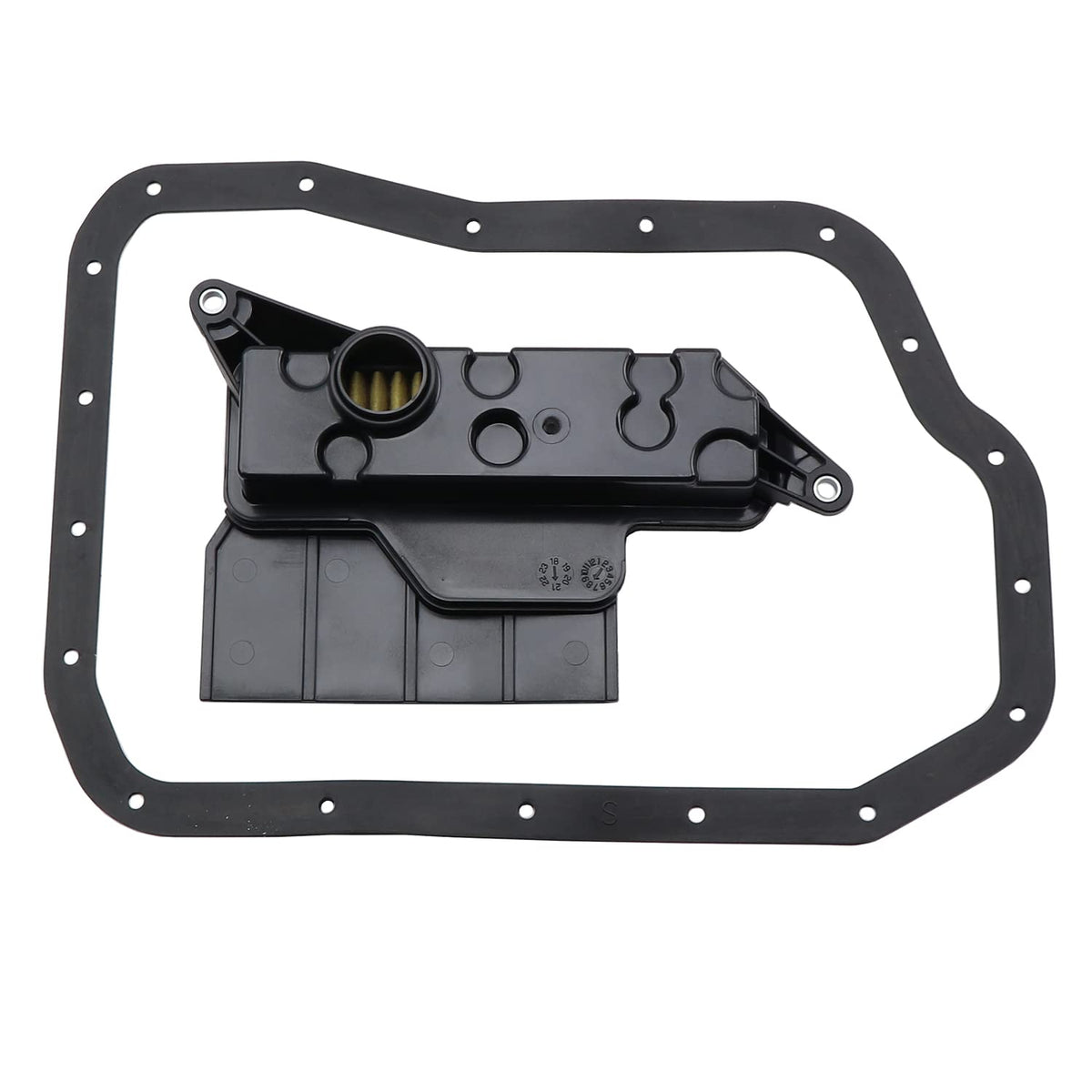 Beck/Arnley filter front view showing fit and OE-style design for reliable replacement