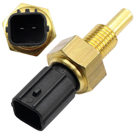 Beck/Arnley temperature sensor front view showing overall design and easy replacement benefit