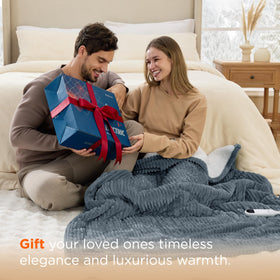 bedsure blanket lifestyle nighttime cozy scene depicting relaxing warmth for evening comfort