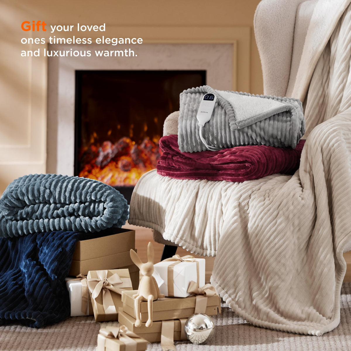 Bedsure boxed packaging arranged for gifting showing present-ready appeal