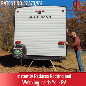 Beech Lane folded compact design for easy RV storage and transport