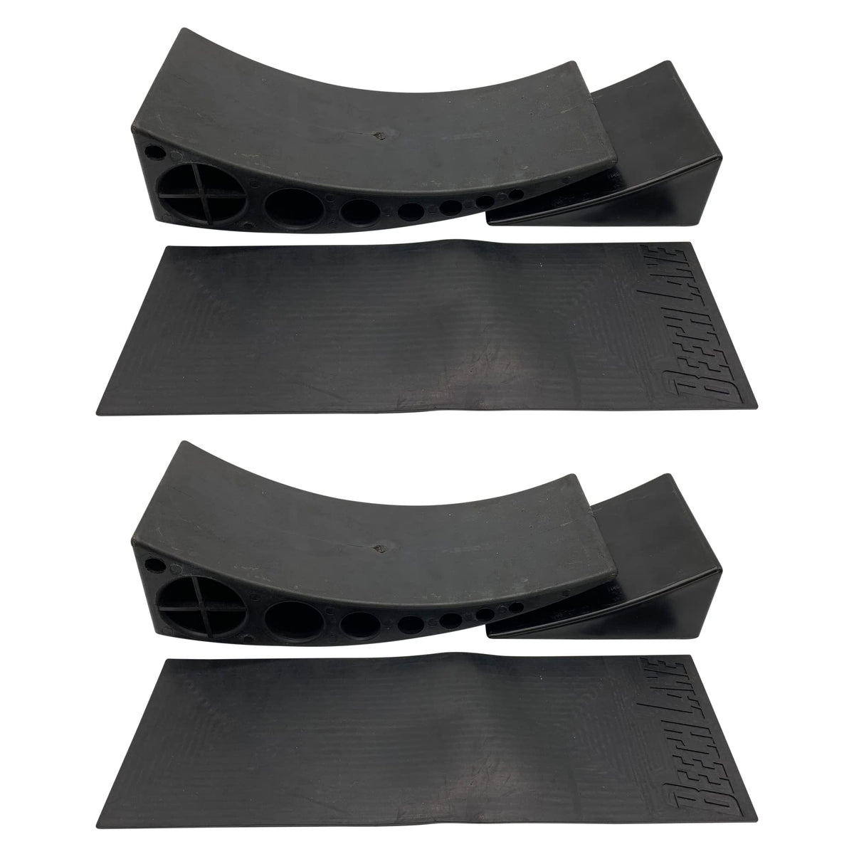 Beech Lane front packaging showing two levelers and accessories for quick setup
