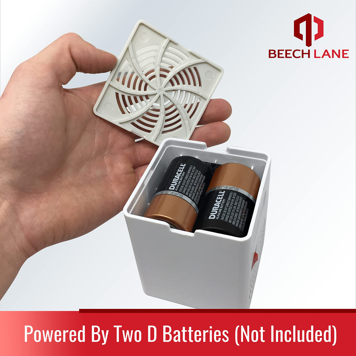 Beech Lane motor and blade profile highlighting high power 3,000 RPM benefit