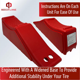 Beech Lane ramp packaging and label highlighting lifetime warranty benefit