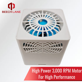 Beech Lane beside credit card showing compact size and easy installation benefit