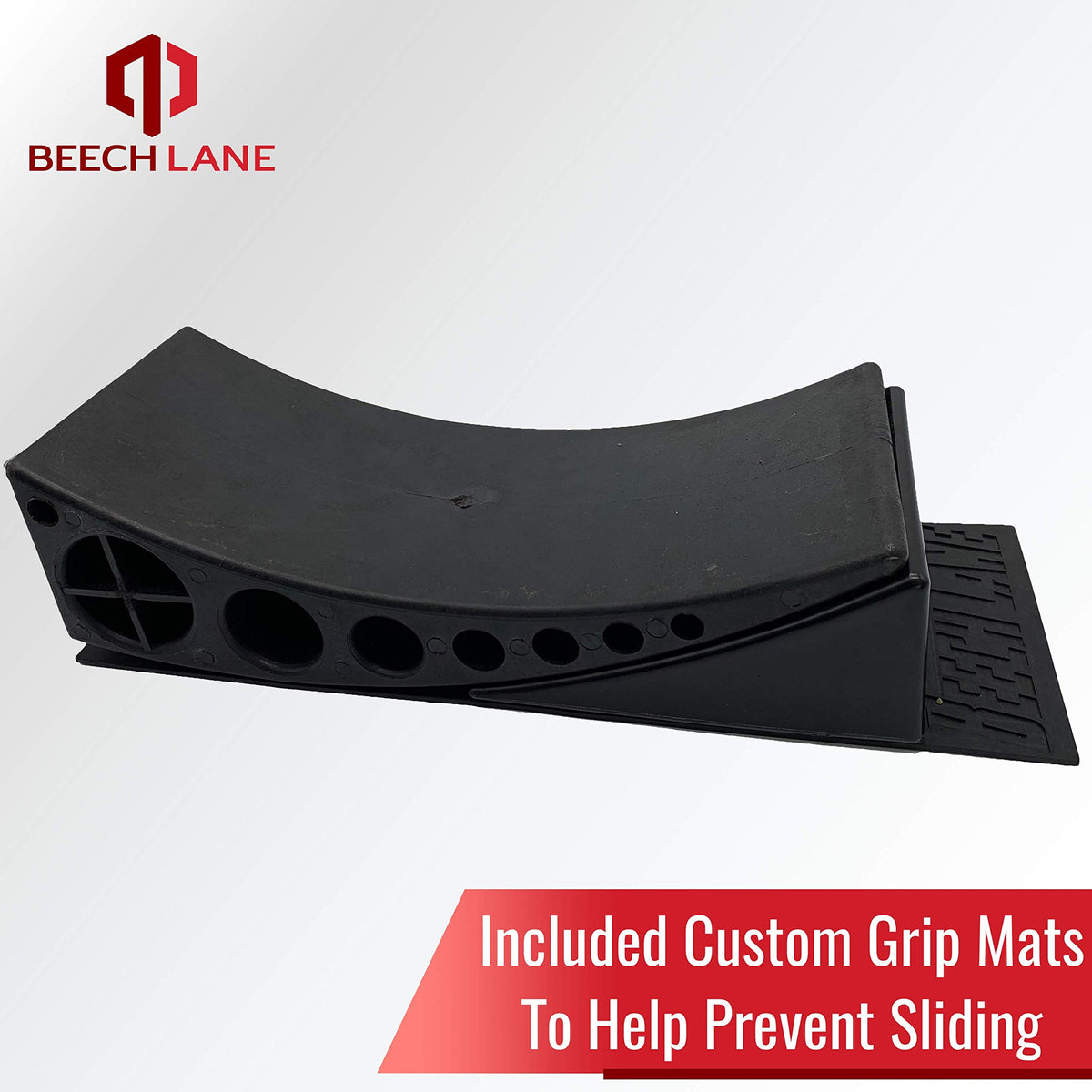 Beech Lane leveler beside ruler showing size for fit and cutting guidance