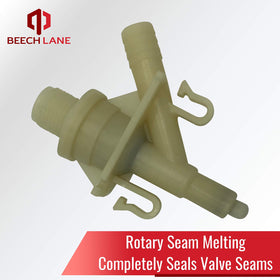 Beech Lane valve cap interior hexagon detail illustrating improved seam sealing