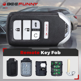 Beefunny button layout detail showing five controls for easy operation