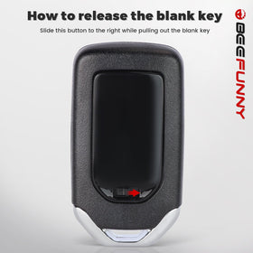 Beefunny used at car door demonstrating remote locking and unlocking benefit