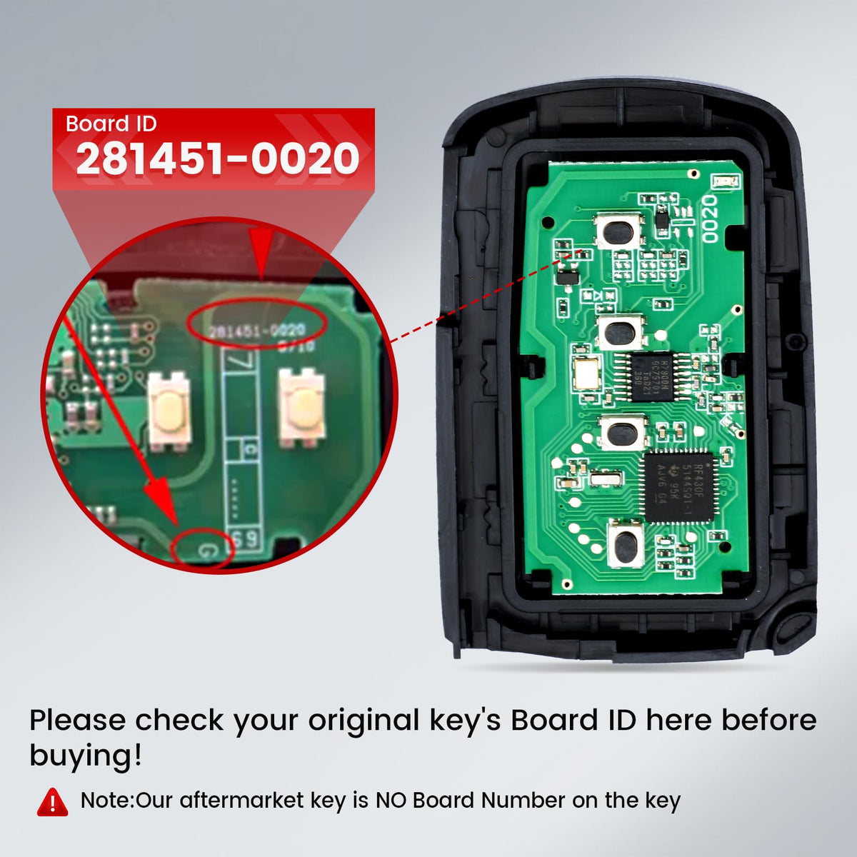 Beefunny uncut emergency key displayed for locksmith cutting convenience
