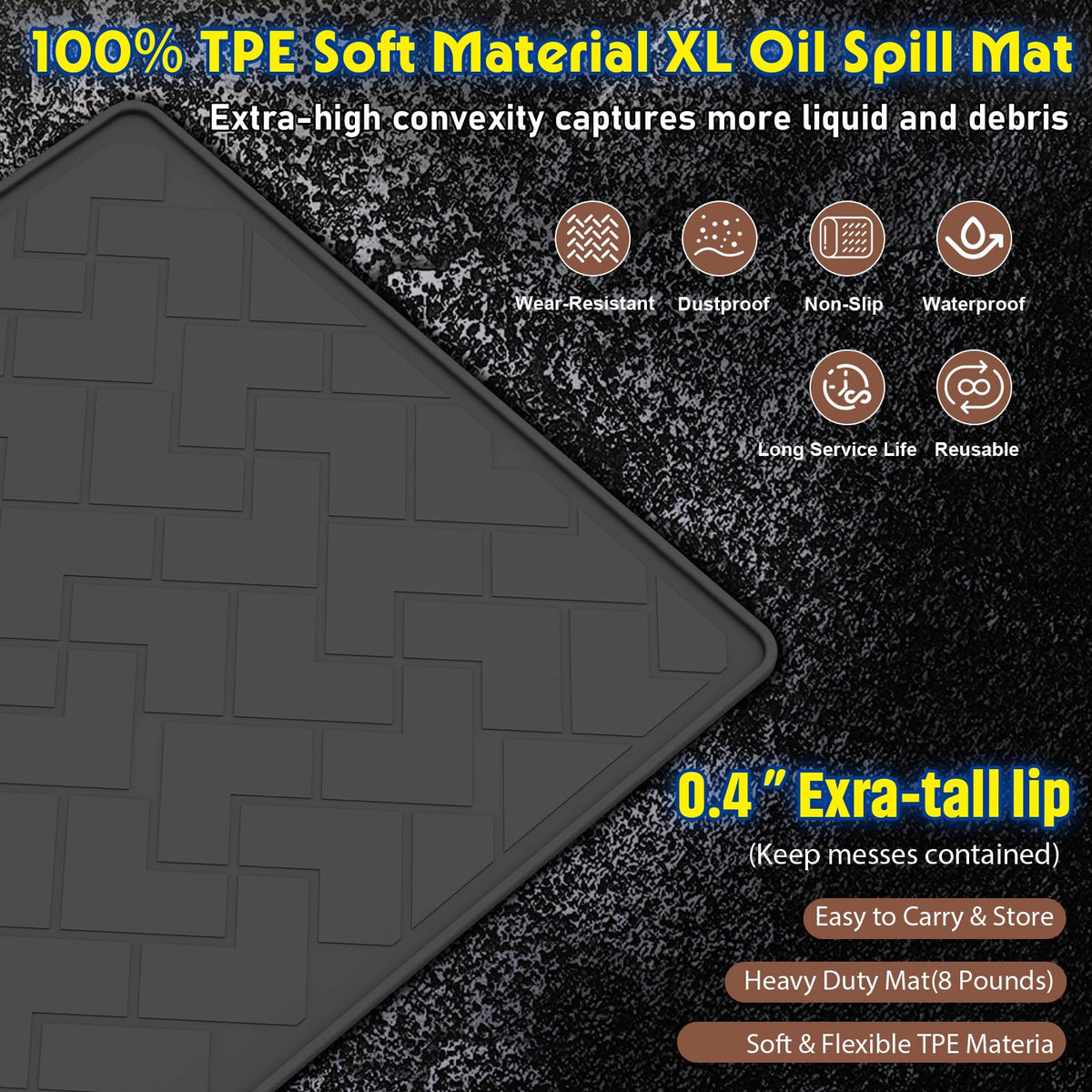 beenxmyy non-porous TPE surface texture showing easy rinsing benefit