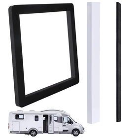 Beeplove front view of picture-frame gasket showing clean fit and leak protection