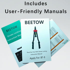 BEETOW measuring gauges and accessories for correct rivet selection