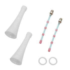 Beienz front packaging showing the 2-pack kit and contents, fast replacement benefit