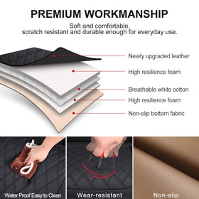 BEITK edge wrap and front pocket detail offering extra storage and protection