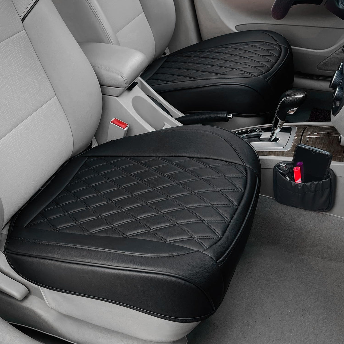 BEITK front seat bottom cover front view showing sleek protection and style