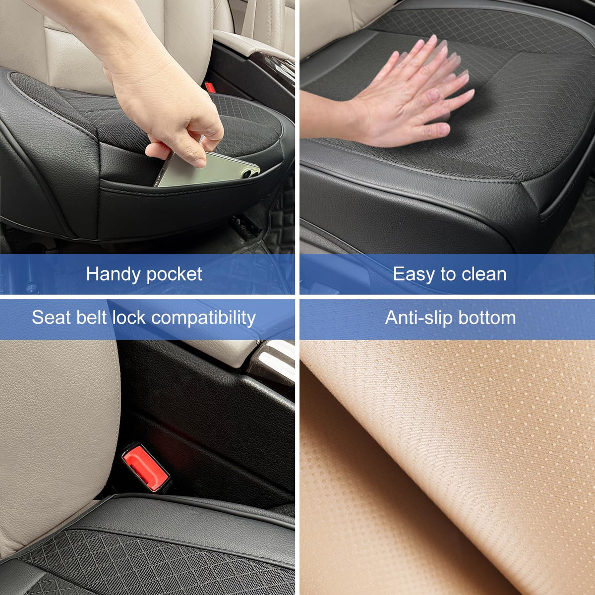 BEITK installed on SUV front seat demonstrating universal fit