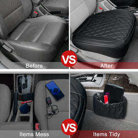 BEITK installed on driver seat showing improved comfort and neat appearance