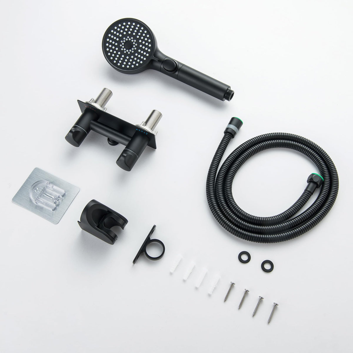BEIYI camper lifestyle shower in use showing comfortable on-the-road bathing