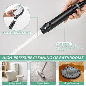 BEIYI mounted outdoor shower installed on camper for convenient rinsing